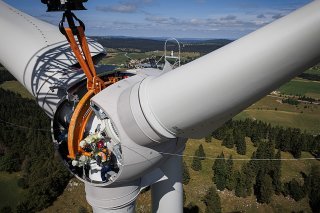 Selon la partie du mandat retenue, un comité de pilotage actualisera la planification éolienne cantonale fribourgeoise "si nécessaire" (photo d'illustration).